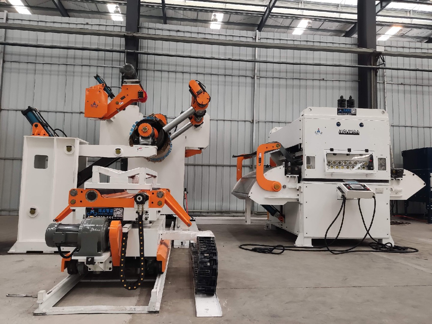 汽車行業6.0mm厚激光切割送料線